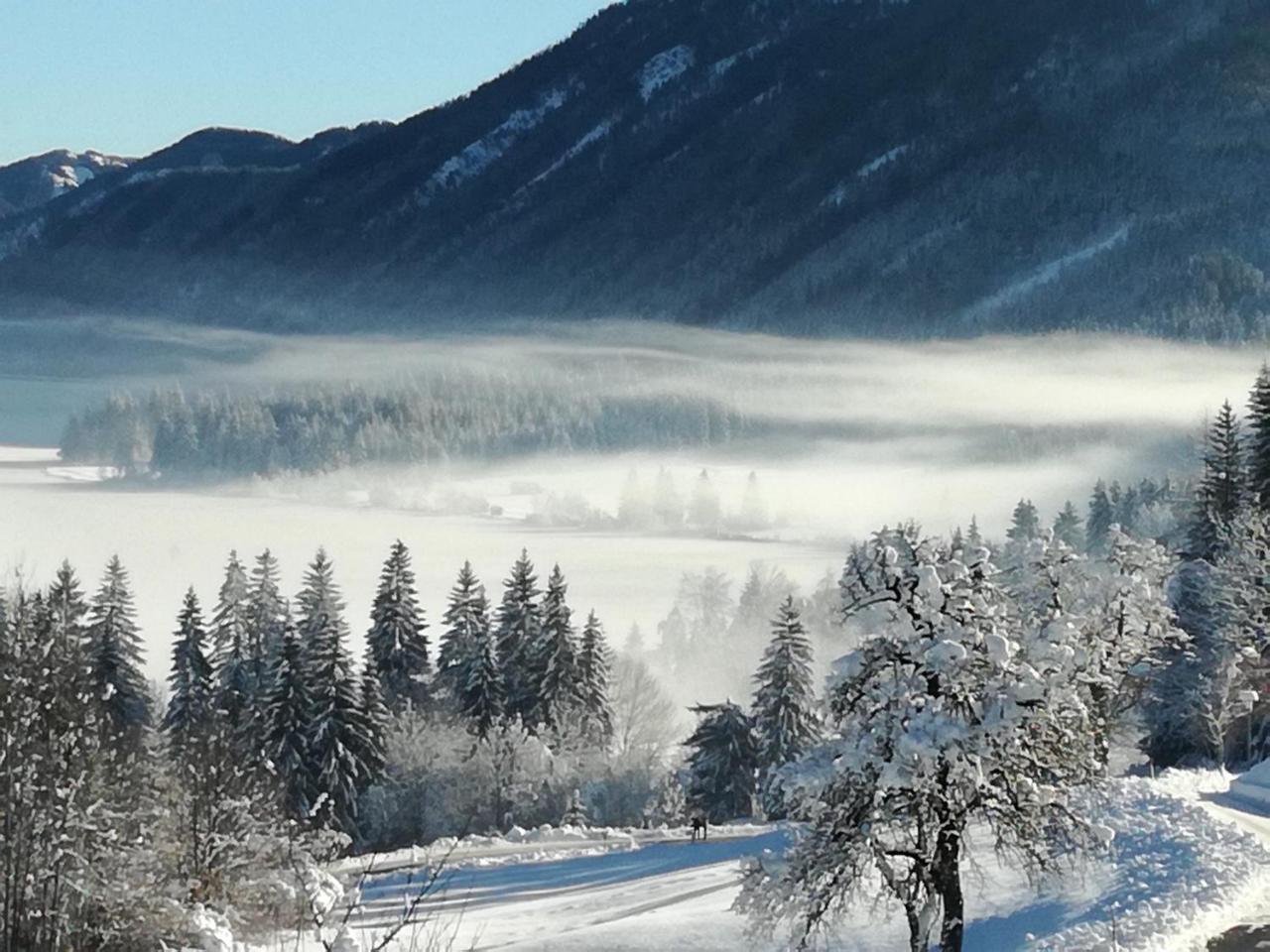 Ferienwohnungen Mitterer Weissensee Exterior foto