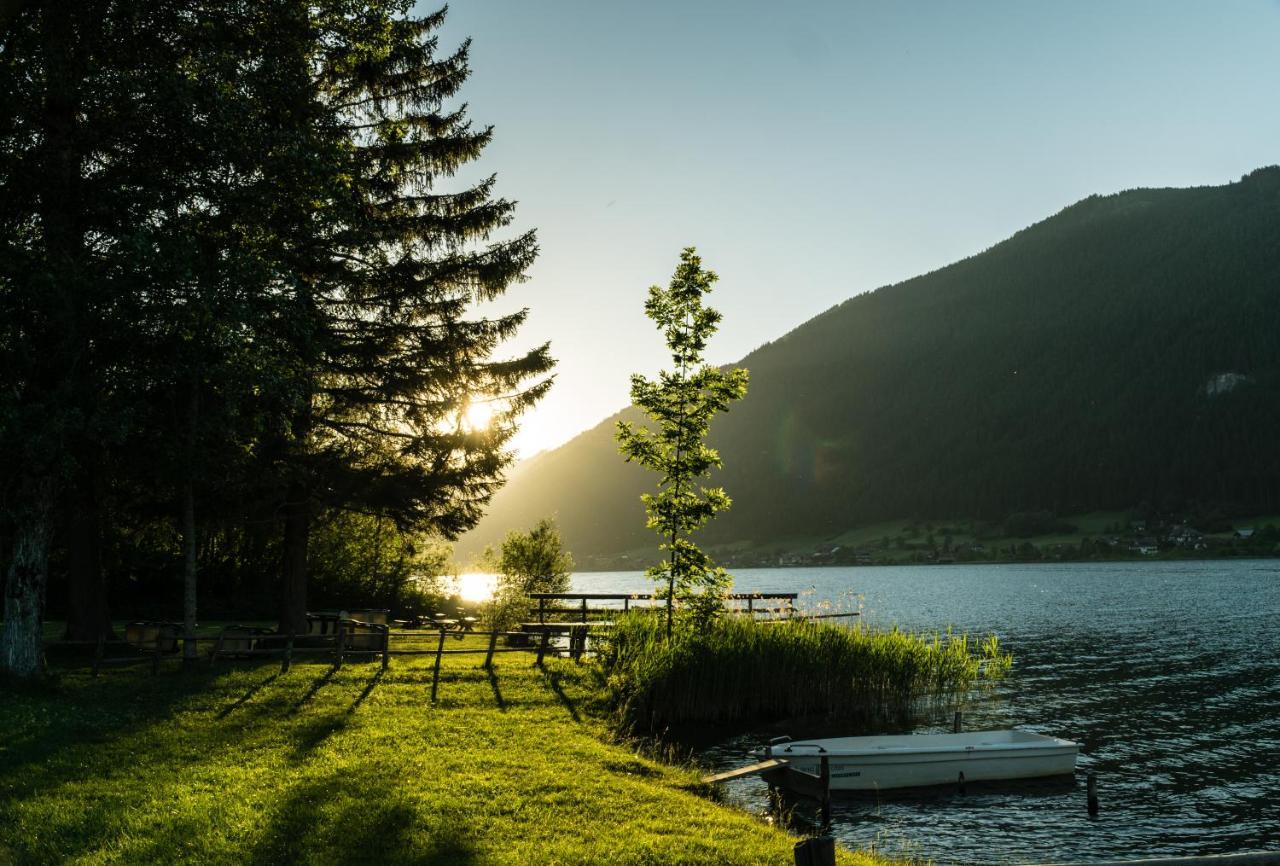 Ferienwohnungen Mitterer Weissensee Exterior foto